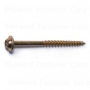 #9 x 2-1/2" Zinc Plated Steel Star Drive Round Washer Head Saberdrive Cabinet Screws