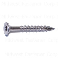 #9 x 1-1/2" 304 Stainless Steel SaberDrive Star Drive Bugle Head Deck Screws