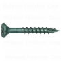#9 x 1-1/2" Green XL1500 Coated Steel Star Drive Bugle Head Deck Screws