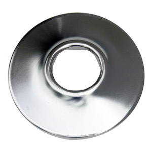 Sure Grip, Chrome Plated Shallow Flange,Fits 3/8 Inch Iron Pipe