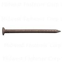 15 x 1-1/4" Brown 304 Stainless Steel Trim Flat Head Nails