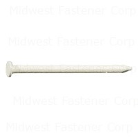 15 x 1-1/4" Almond Colored 304 Stainless Steel Trim Flat Head Nails