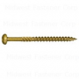 #9 x 2-1/2" Tan XL1500 Coated Steel Star Drive Pan Head Saberdrive Deck Screws