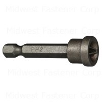 1/4" x 2" #2 Phillips Drywall Indent Insert Bits