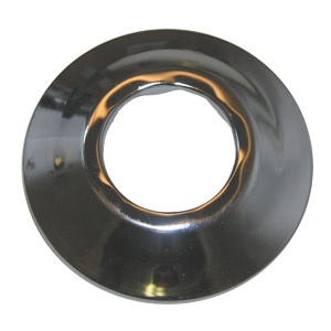 Sure Grip,Chrome Plated Shallow Flange,Fits 1-1/4 Inch Outside Diameter Tubing