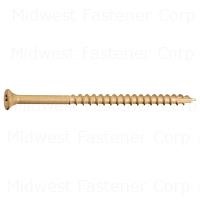 10 x 3-1/2 BuildRight Star Drive Tan Deck Screws 1lb. Box