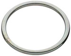 National Hardware 3155BC Series N223-172 Welded Ring, 850 lb Working Load, 3 in ID Dia Ring, #1 Chai