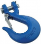 National Hardware 3243BC Series N265-488 Clevis Slip Hook, 5/16 in, 3900 lb Working Load, Steel, Blu
