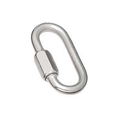 National Hardware 3167BC Series N262-501 Quick Link, 5/16 in Trade, 2500 lb Working Load, Stainless 