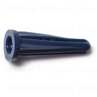 No. 8 to 10 x 7/8 Plastic Conical Plastic Anchors