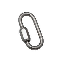 National Hardware 3167BC Series N262-477 Quick Link, 1/8 in Trade, 300 lb Working Load, Stainless St