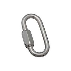 National Hardware 3167BC Series N262-493 Quick Link, 1/4 in Trade, 1800 lb Working Load, Stainless S