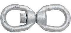National Hardware 3252BC Series N241-109 Chain Swivel, 3/8 in Trade, 2200 lb Working Load, Steel, Ga