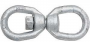 National Hardware 3252BC Series N241-109 Chain Swivel, 3/8 in Trade, 2200 lb Working Load, Steel, Ga