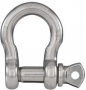 National Hardware N100-279 Anchor Shackle, 5/16 in Trade, 1650 lb Working Load, 9/32 in Dia Wire, 31