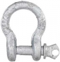National Hardware N100-346 Anchor Shackle, 3/16 in Trade, 650 lb Working Load, 7/32 in Dia Wire, Ste