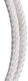 Baron 52306 Rope, 3/16 in Dia, 50 ft L, 70 lb Working Load, Nylon, White