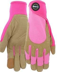 Miracle-Gro MG86208/WSM High-Dexterity High-Performance Gloves, Women's, S/M, 3-3/4 in L, Reinforced