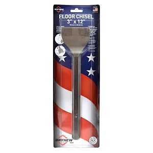 Mayhew 94202 Floor Chisel, 3 in Tip, 3/4 in Handle