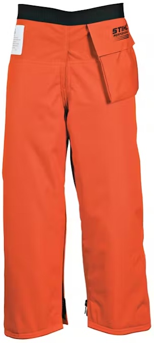 Stihl Dynamic Zip Chap 32" Length - 30"-42" Waist - Orange