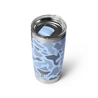 Yeti Rambler 20 oz Tumbler with Magslider Lid - Blue Camo