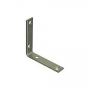 National Hardware V115 Series N113-399 Corner Brace, 3-1/2 in L, 3/4 in W, 3-1/2 in H, Steel, Zinc, 