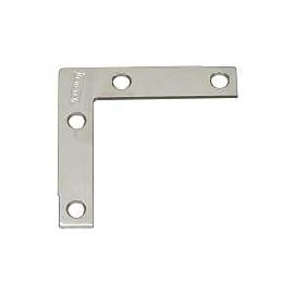 National Hardware V117 Series N113-928 Corner Brace, 2-1/2 in L, 1/2 in W, 2-1/2 in H, Steel, Zinc, 