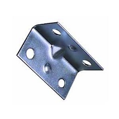 National Hardware V113 Series N206-920 Corner Brace, 1-1/2 in L, 3/4 in W, Steel, Zinc, 0.04 Thick M