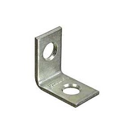 National Hardware V115 Series N275-628 Corner Brace, 3/4 in L, 1/2 in W, Steel, Zinc, 0.07 Thick Mat