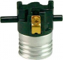 Pass & Seymour 7080MCC10 Lamp Holder, 2 in W x 2-1/2 in H Dimensions, 250 V, 250 W, Metal Housing Ma