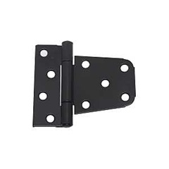 National Hardware N220-129 Gate Hinge, 4-1/4 in W Frame Leaf, 1.56 in H Frame Leaf, Steel, Tight Pin
