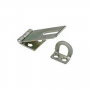 National Hardware V30 Series N102-020 Safety Hasp, 1-3/4 in L, 3/4 in W, Steel, Zinc, 0.34 in Dia Sh