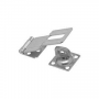 National Hardware V32 Series N102-921 Safety Hasp, 4-1/2 in L, 1-1/2 in W, Steel, Zinc, 0.41 in Dia