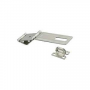 National Hardware V34 Series N103-291 Safety Hasp, 4-1/2 in L, 1-1/2 in W, Steel, Zinc, Non-Swivel S