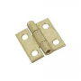 National Hardware N141-622 Narrow Hinge, 1 in W Frame Leaf, 0.045 in Thick Frame Leaf, Cold Rolled S