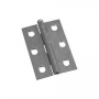 National Hardware N141-945 Narrow Hinge, 2-1/2 in W Frame Leaf, 0.056 in Thick Frame Leaf, Cold Roll