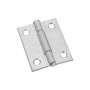 National Hardware N146-159 Narrow Hinge, 2 in W Frame Leaf, 0.056 in Thick Frame Leaf, Steel, Zinc, 