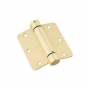 National Hardware N185-199 Spring Hinge, Steel, Brass, Wall Mounting, 30 lb