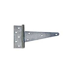 National Hardware N129-221 T-Hinge, 5-1/2 in W Frame Leaf, 1.993 in H Frame Leaf, Steel, Zinc, Tight