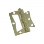 National Hardware N244-780 Door Hinge, Non-Rising, Steel, Brass, Surface