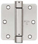 National Hardware N350-835 Spring Hinge, 3-1/2 in L Dimensions, Steel, Satin Nickel, For: Hinge Cuto