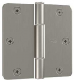 National Hardware Squeak Guard N830-450 Door Hinge, 3-1/2 in H Frame Leaf, 3/32 in Thick Frame Leaf,
