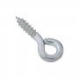 National Hardware N118-430 Screw Eye, #210, 0.136 in Dia Wire, 0.56 in L Thread, 1.19 in OAL, 35 lb 