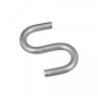 National Hardware N121-533 S-Hook, 5 lb Working Load, 0.08 in Dia Wire, Steel, Zinc
