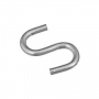 National Hardware N121-574 S-Hook, 20 lb Working Load, 0.105 in Dia Wire, Steel, Zinc