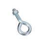 National Hardware N347-716 Eye Bolt, 3/4 in Thread, 2-3/4 in L Thread, 1-1/2 in ID Dia Eye, 675 lb W