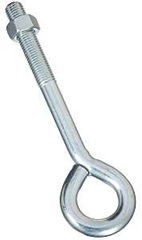 National Hardware N347-732 Series Eye Bolt, 10 in OAL, 3/4 in Thread, 675 lb Working Load, Steel, Zi