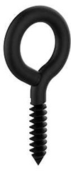 National Hardware N820-101 Screw Eye, 3/16 in Thread, 3 in OAL, 34 lb Working Load, Steel, Storm Shi