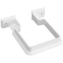 Raingo White Vinyl Downspout Bracket