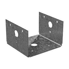 Simpson Strong-Tie BC BC40Z Post Base, 4 x 4 in Post, Steel, ZMAX